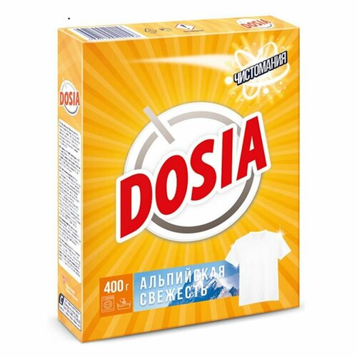 Порошок стиральный DOSIA Альпийская свежесть 400 гр
