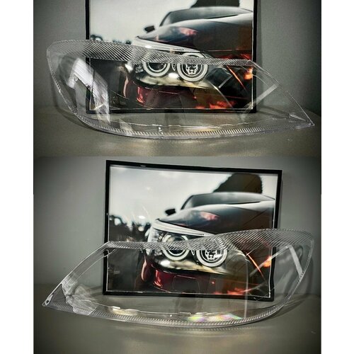 Стекла для фар для Skoda Octavia A5 2007-2013 (комплект )