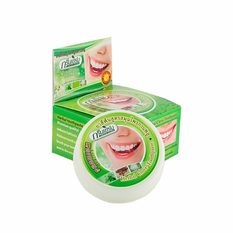 Растительная зубная паста Green Herb Herbal Clove Toothpaste 25 г