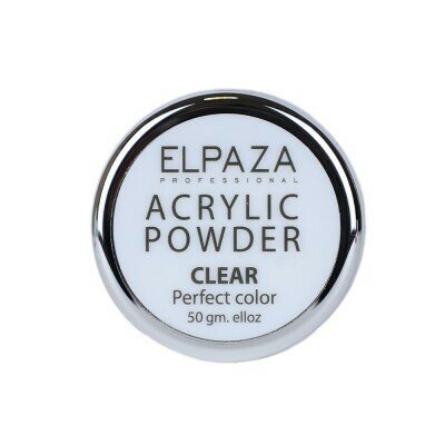 Акриловая пудра Elpaza Acrylic Powder Clear 50gm
