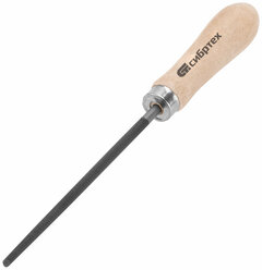 Напильник Сибртех 150 мм, круглый, деревянная ручка 16123