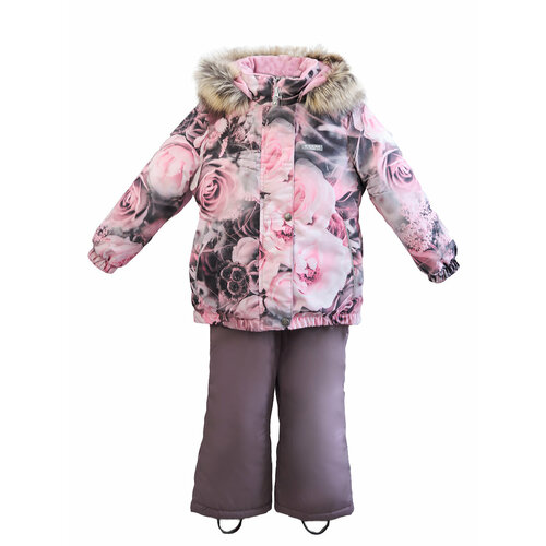 Комплект верхней одежды KERRY размер 134, розовый, бежевый