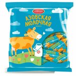 Конфеты Азовская кондитерская фабрика молочные, 300 г, 4 шт - изображение