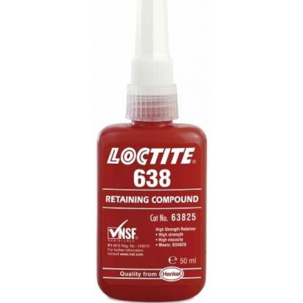 LOCTITE 638 50 мл Высокопрочный вал-втулочный фиксатор Китай