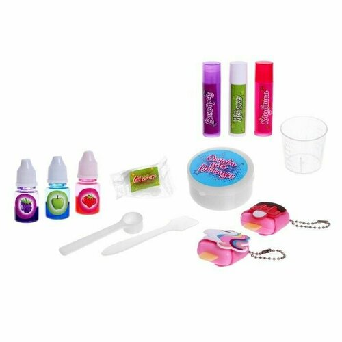 Опыты для девочек Помада для губ единорог и мороженка в пакете 1160₽