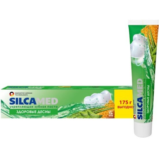 Зубная паста Silcamed для укрепления десен, 175 г