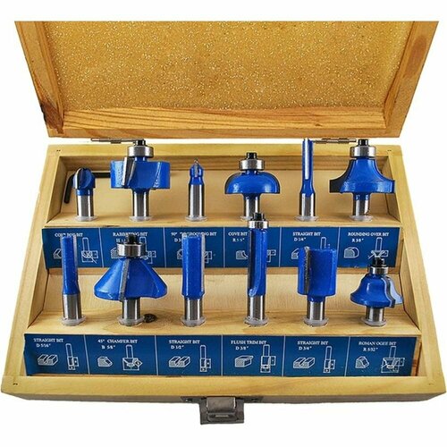 Набор фрез по дереву TORGWIN T743387