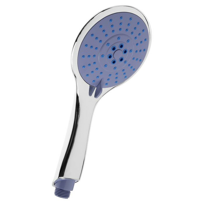 фото Лейка для душа ZEIN Z3533, d=120 мм, 5 режимов, хром/синий 9931290