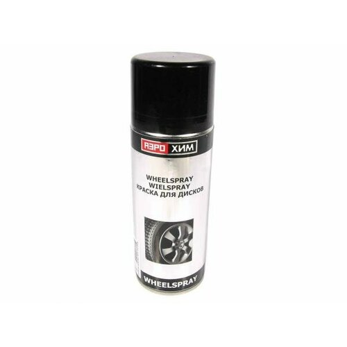 Краска для дисков чёрная глянцевая акриловая (650 мл) ShtriX 650-0