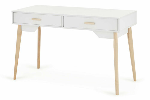 Письменный стол SCANDICA Хортен, аляска белый/бланж — купить в интернет ...