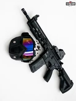 Орбиз-автомат HC TOYS HK-416, дальность 30м, питание от аккумулятора — фото 1