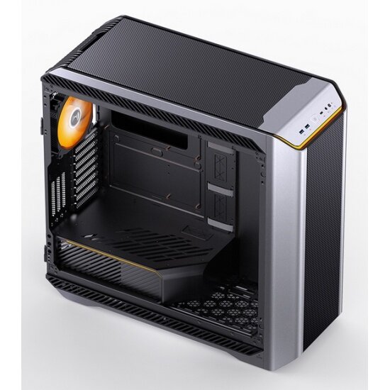 Корпус eATX JONSBO серебристый, без БП, боковая панель из закаленного стекла, USB Type-C, 2*USB 3.0, audio - фото №15