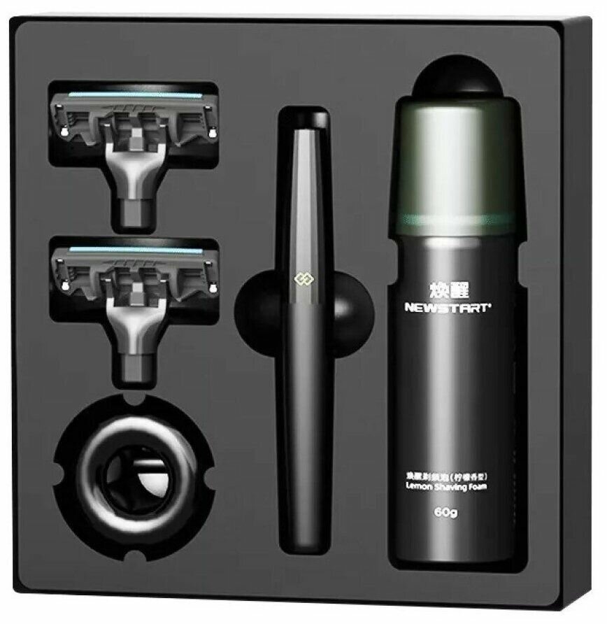 Крема Xiaomi Набор для бритья Xiaomi Lemon Razor H303-5 (набор 5 предметов)
