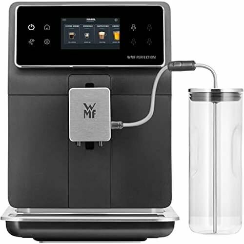 Полностью автоматическая кофемашина WMF Perfection 860L с молочной системой 17 видов напитков двойной термоблок кофемолка из нержавеющей стали профиль пользователя контейнер для молока на 1 литр 220019₽