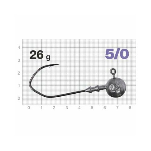 Джиг-головки рыболовные Nautilus CLAW NC-1021 крючок № 5/0, 26гр (3шт)