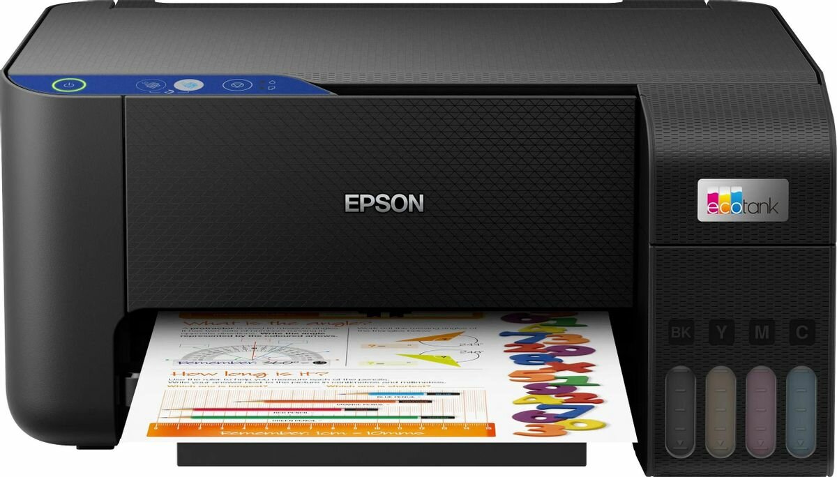 Epson EcoTank L3211 цветная печать, A4, сНПЧ, цвет черный [c11cj68406]