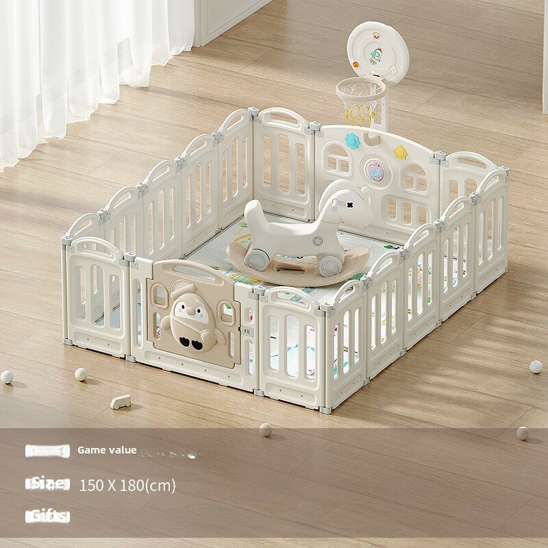 Забор Young Beichen Toys "Пингвины", для малышей, пластик, 150x180 см