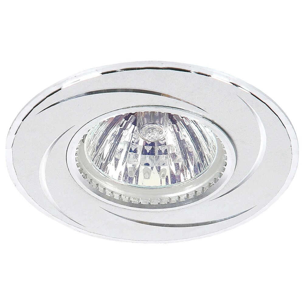 Светильник встраиваемый Smartbuy Мико 1х50 Вт GU53/MR16 серебро