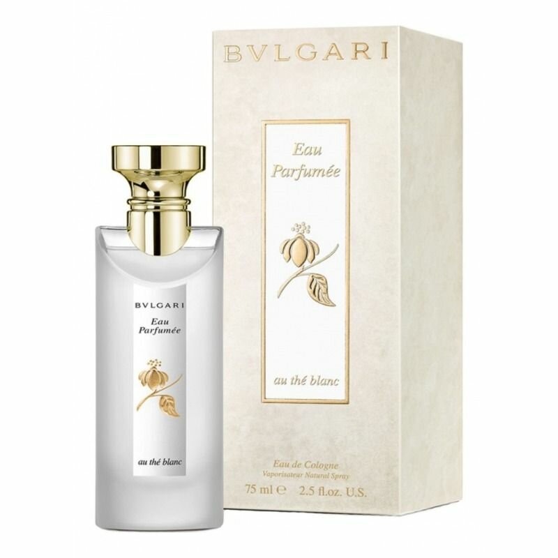 Bvlgari eau parfumee au the blanc 75ml одеколон марка