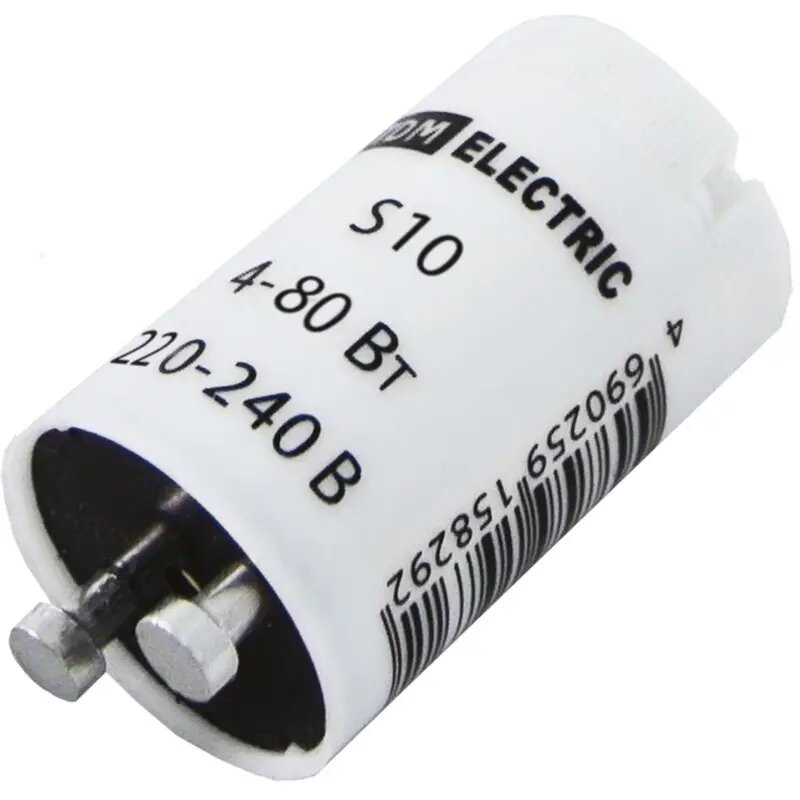 Стартер TDM S10 4-80Вт 230В алюминий — фото 1