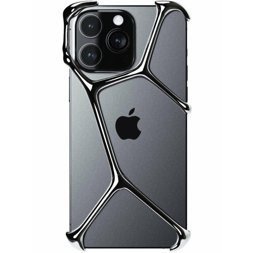 фото Чехол для смартфона ynot shell для iphone 16 pro max, серебристый ynot limited