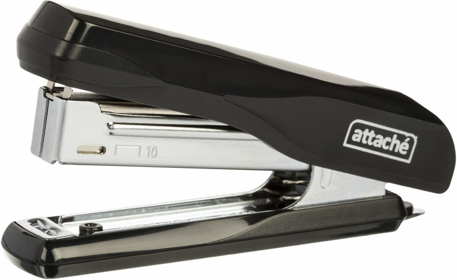 Степлер Attache PSBK1020 (№10) до 20 листов, пластик и металл, черный