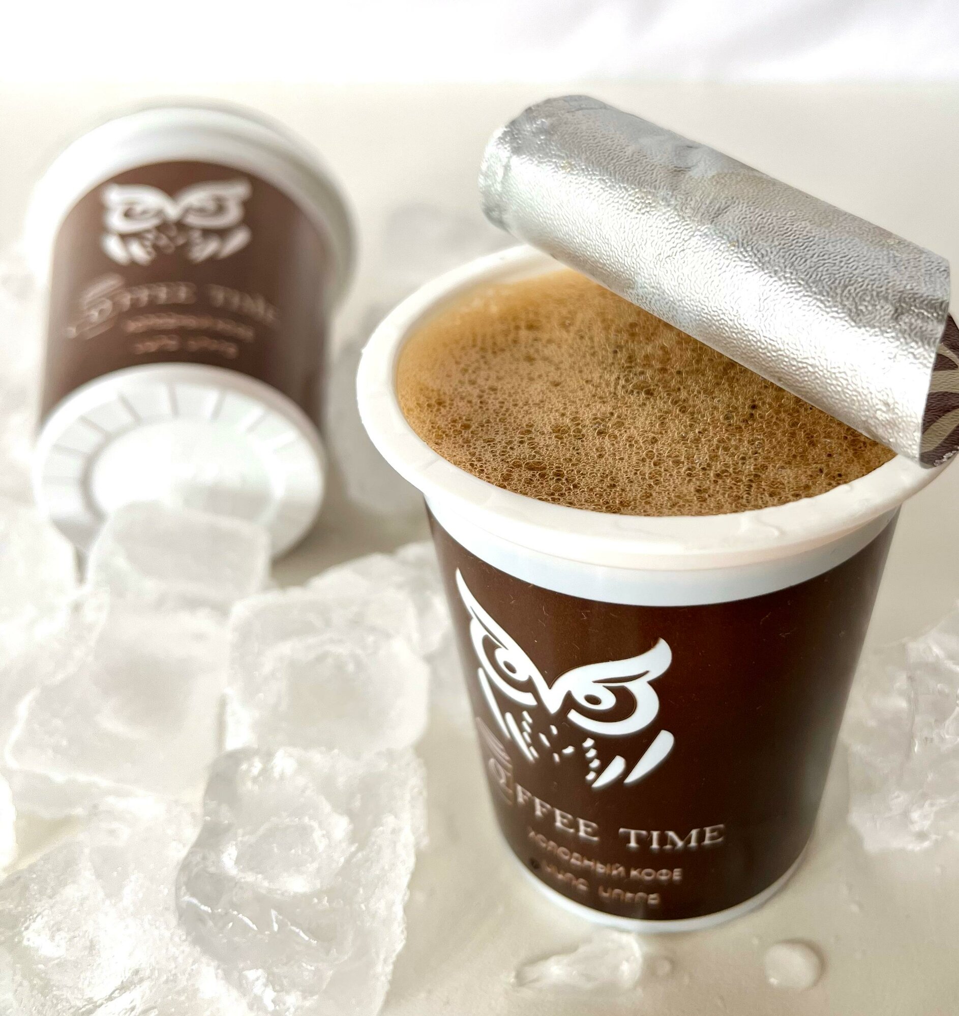 Холодный кофе "Coffe Time", прохладительный, классический, чёрный, 6 шт. по 180 мл — фото 1