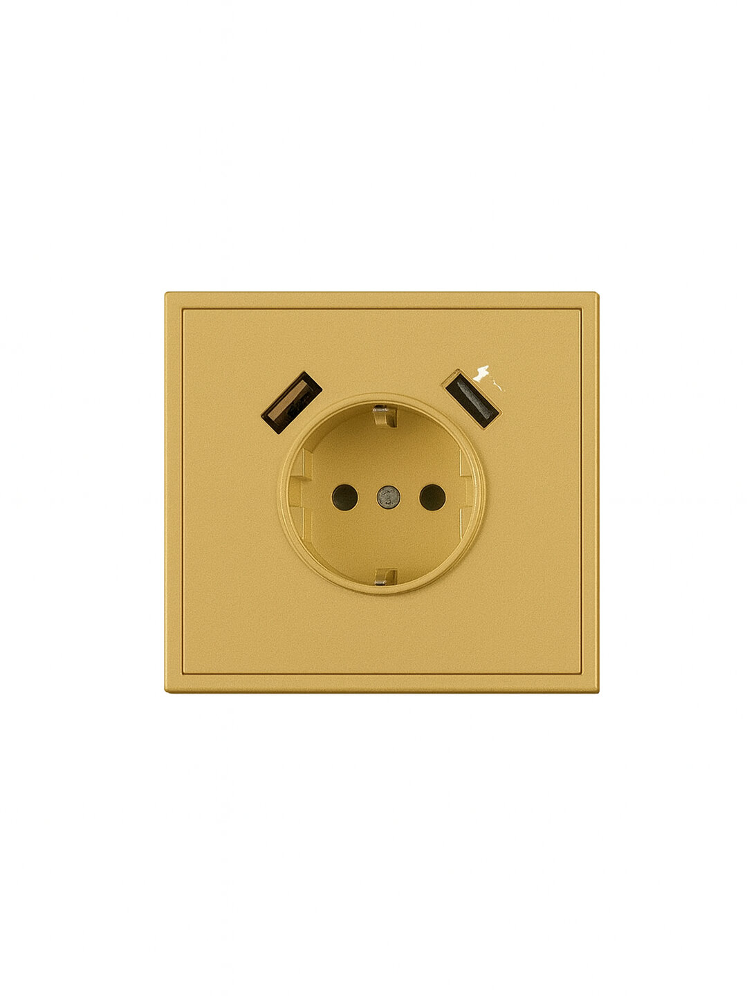 Venus розетка USB и Type-C, золотой цвет, настенный модуль зарядки PRIME