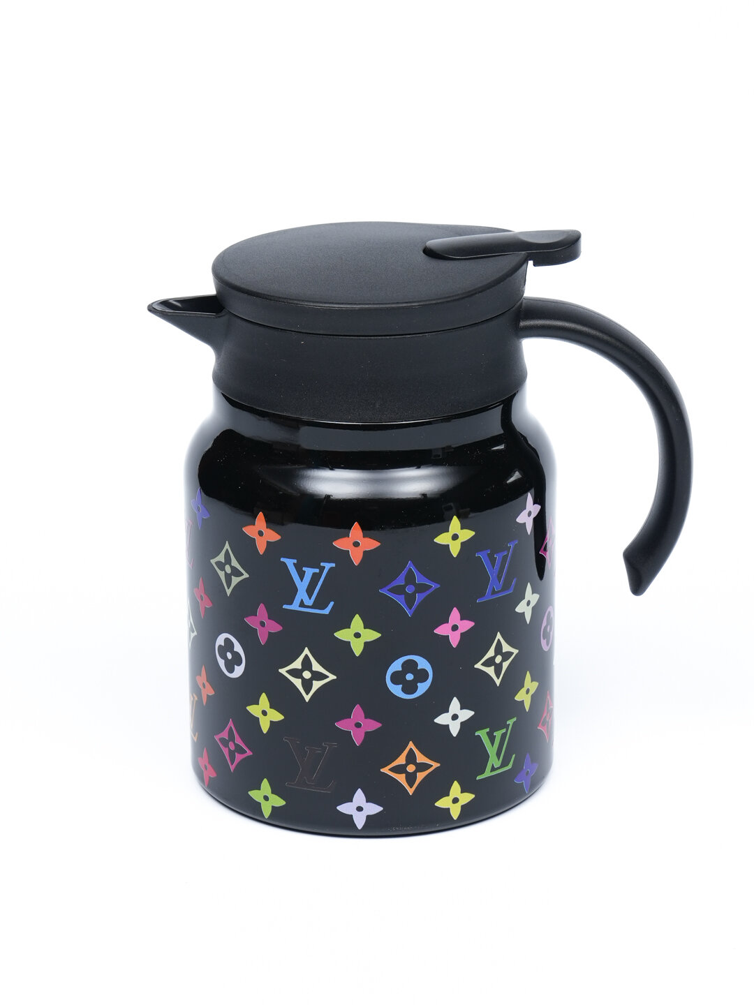 Подарочный термос-термокружка для напитков, набор с 2 чашками, 1 л — фото 1