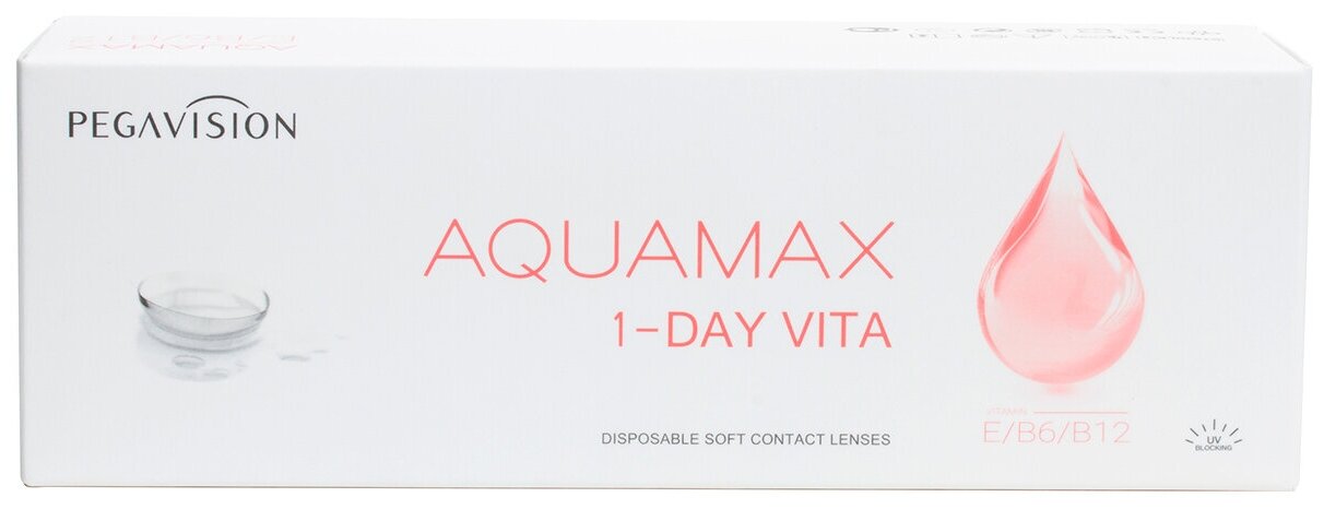 PegaVision Aquamax 1 day Vita (30 линз) -7.00 R 8.6