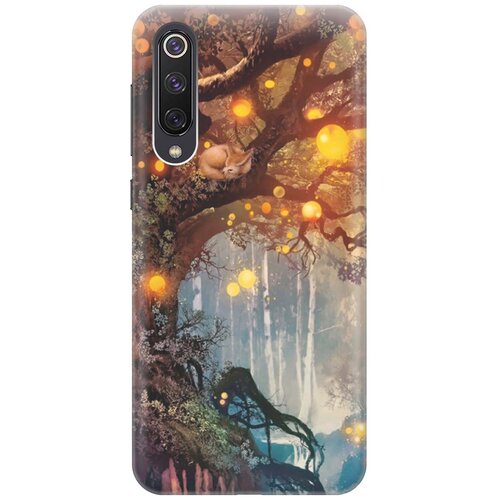 фото Gosso ультратонкий силиконовый чехол-накладка для xiaomi mi 9 se с принтом "лиса на древе"