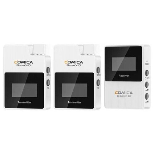 CoMica BoomX-D D2 white радиосистема с петличным микрофоном 2551000₽