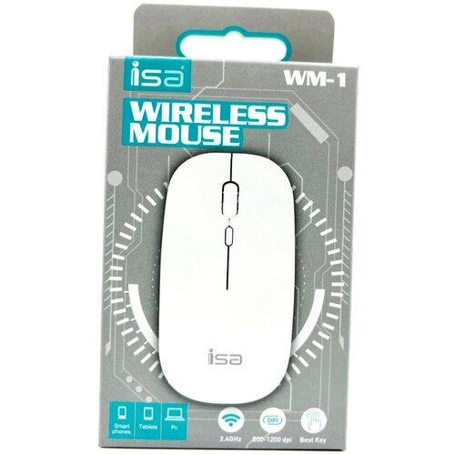 Мышь ISA Беспроводная компьютерная WM-1 47900₽