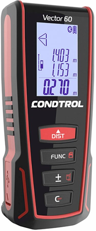Дальномер лазерный Condtrol Vector 60 (1-4-104) 60 м