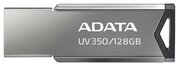 Флешка 128Gb A-Data UV350 USB 3.1 серый черный AUV350-128G-RBK