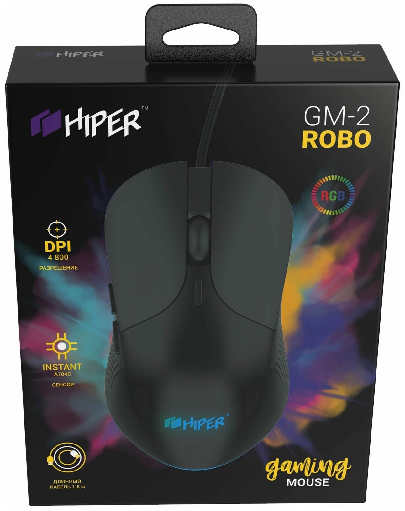 Игровая мышь HIPER GM-2 ROBO