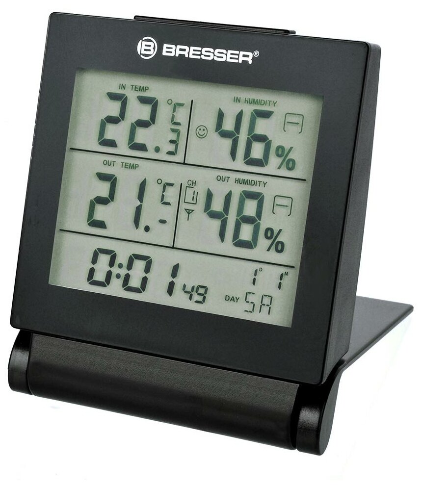 Метеостанция Bresser MyTime Travel Alarm Clock - фотография № 1