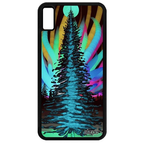 фото Чехол на iphone xs max, "зимняя ель" лес снег utaupia