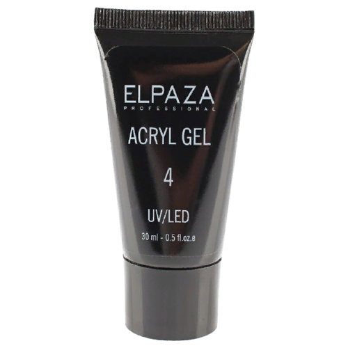 ELPAZA акригель Acryl Gel трехфазный камуфлирующий для моделирования, 30 мл, 004 elpaza акригель acryl gel трехфазный для моделирования 30 мл clear