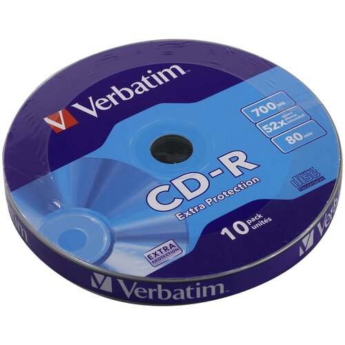 Диск CD-R Verbatim 43725 Extra Protection