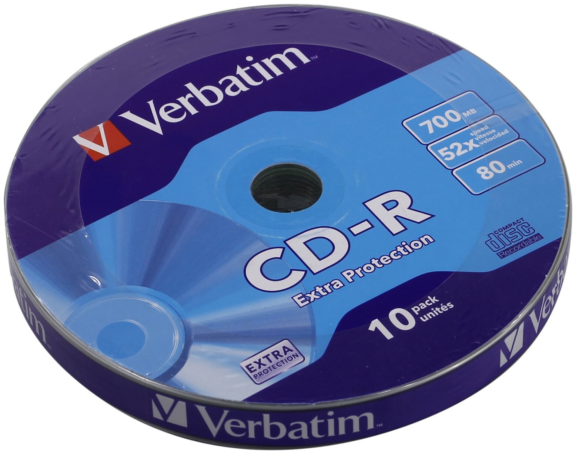 Диск CD-R Verbatim 43725 Extra Protection