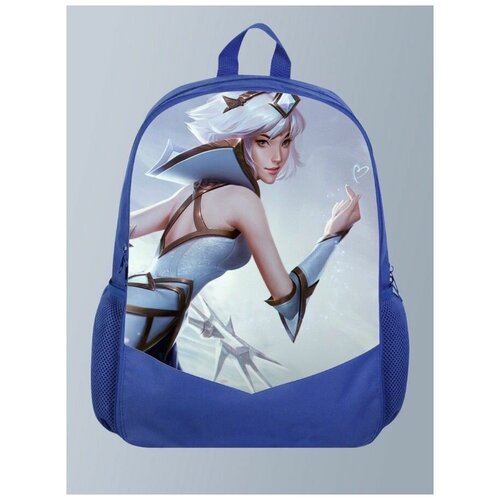 фото Голубой рюкзак с принтом игра лига легенд league of legends, moba - 220 brutbag