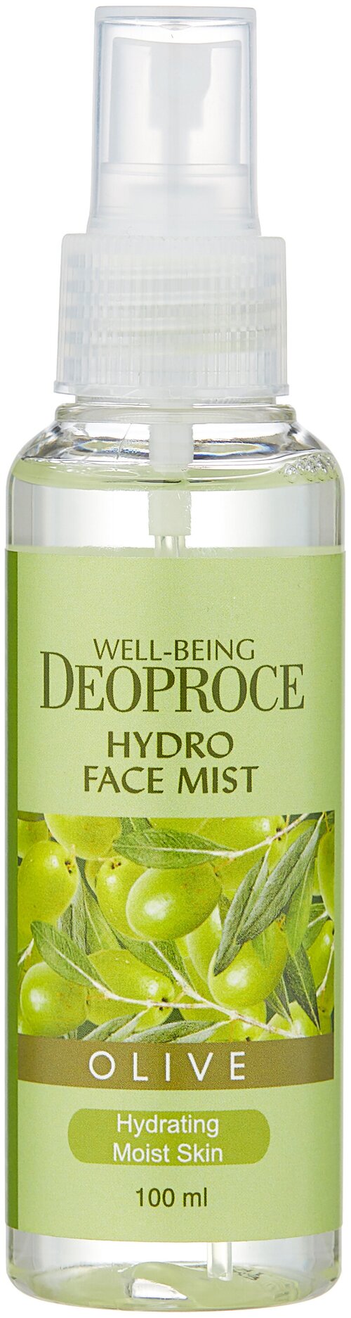 Deoproce Мист Well-Being Hydro Face Olive, 100 мл