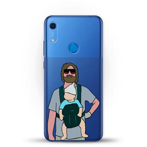 фото Силиконовый чехол алан на huawei y6s andy & paul