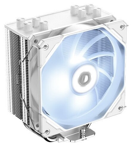 Кулер для процессора ID-Cooling SE-224-XTS White LGA1700/1200/115X/AM5/AM4 TDP 220W PWM White LED FAN 120mm белый