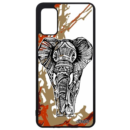 фото Чехол на телефон samsung galaxy a41, "слон" африканский древний utaupia