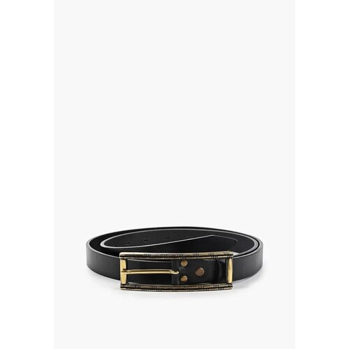 фото Ремень olio rosti, размер 110, черный