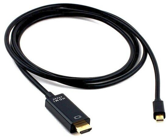 Кабель mini DisplayPort - HDMI, 1.8 м, Cablexpert (CC-mDP-HDMI-6), OEM