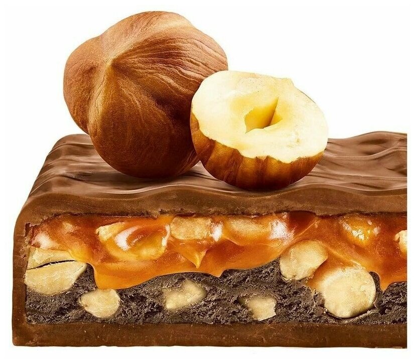 Шоколад Nuts с фундуком и вкусом брауни 180г 2 шт - фотография № 4