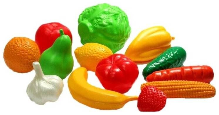 Набор продуктов Нордпласт Фрукты, овощи 437 разноцветный